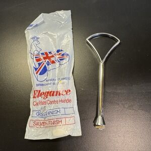 Cake Plate Stand‎ Heavy Metal Center Handle Fitting Silver Color